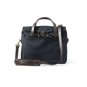 Original Briefcase in Navy Cotton Twill