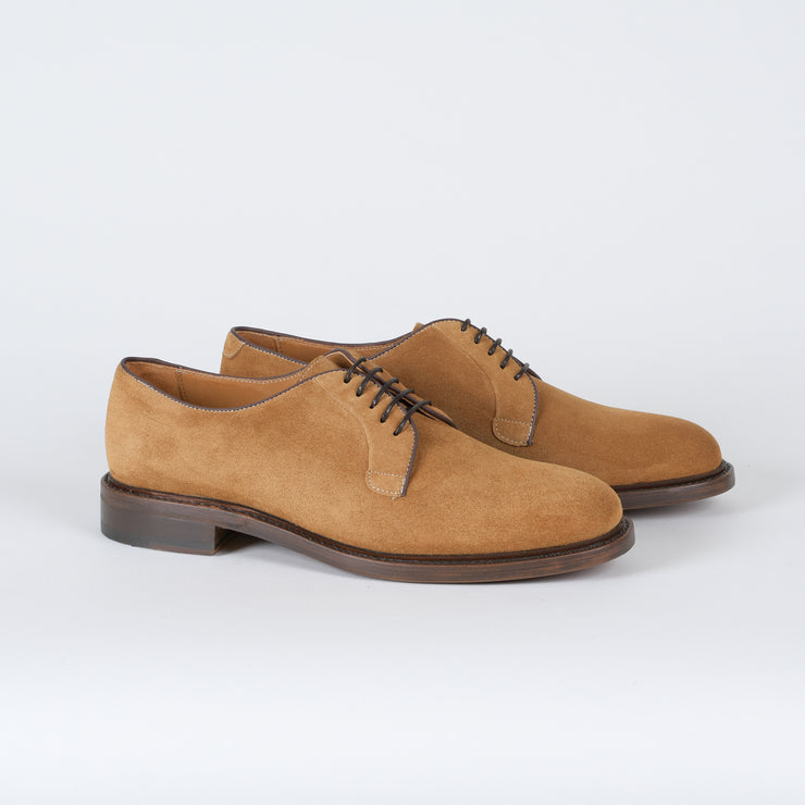 Plain Toe Derby 4406 in Rame Suede