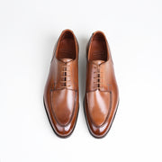 Balfour Split Toe Derby in Tan Antique Calf