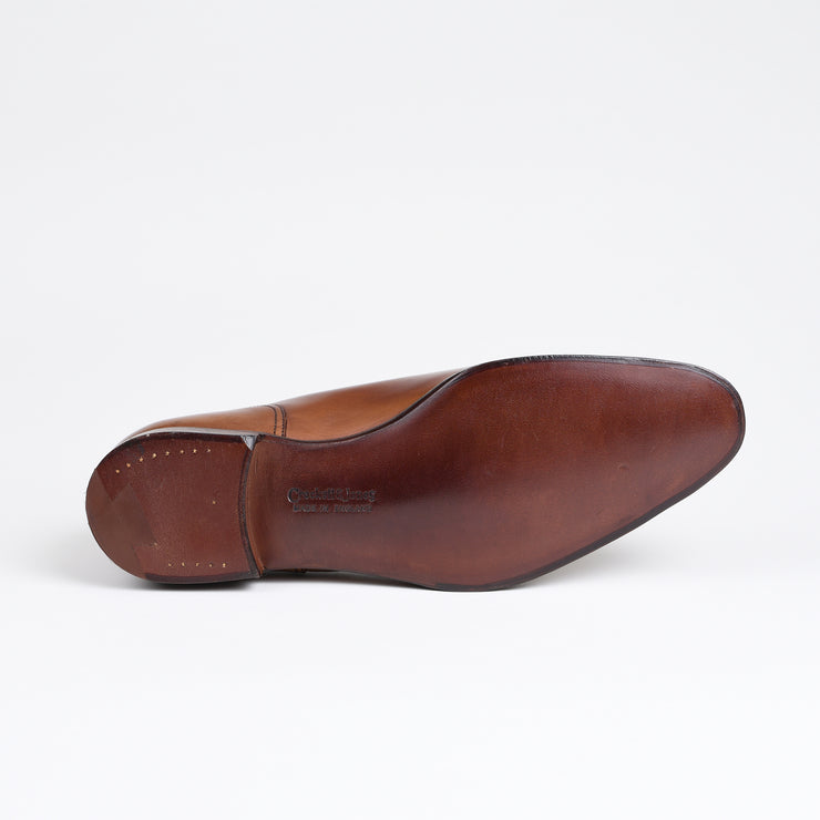 Balfour Split Toe Derby in Tan Antique Calf