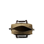 Rugged Twill Tote Bag With Zipper - Tan