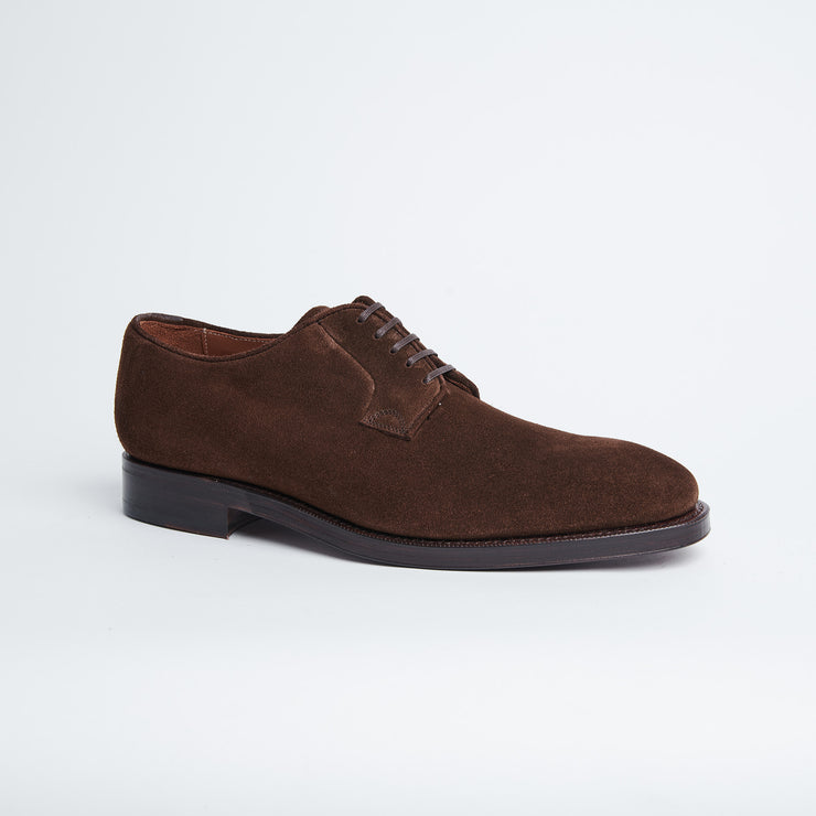 Nash Derby in Oak Brown Suede