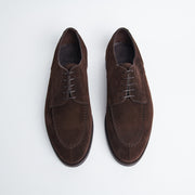 Split Toe Derby 4558 in Dark Brown Oil Suede