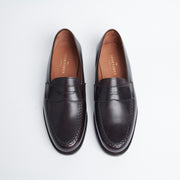 Berkeley Penny Loafer in Dark Brown Calf