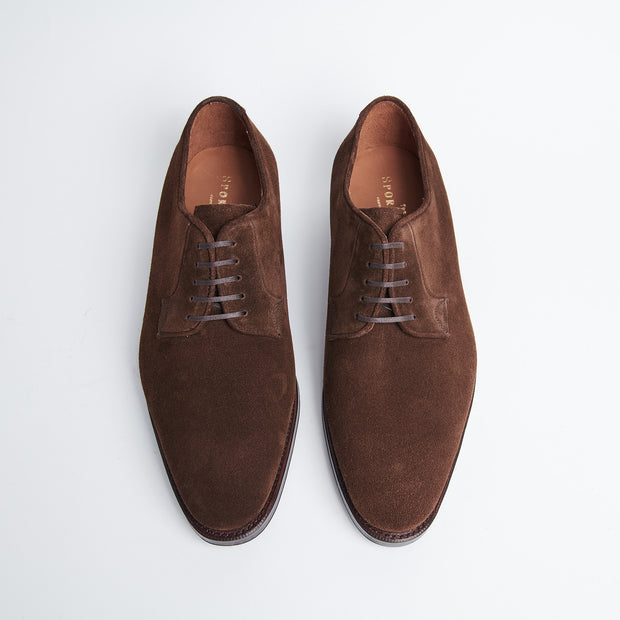 Nash Derby in Oak Brown Suede