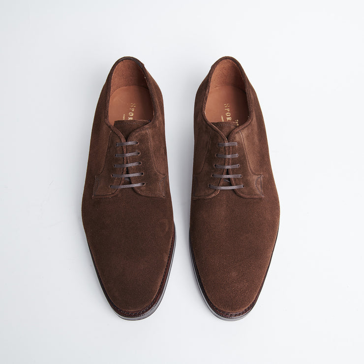 Nash Derby in Oak Brown Suede