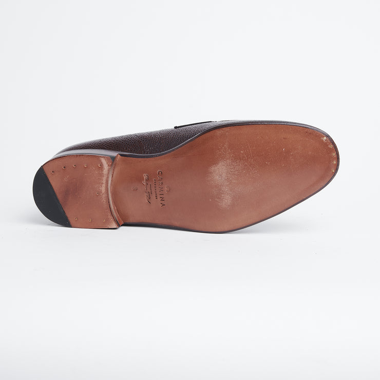 Penny Loafer 80578 in Brown Scotch Grain