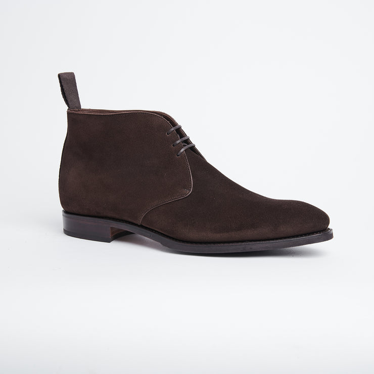 Chukka Boot 10027 in Dark Brown Suede