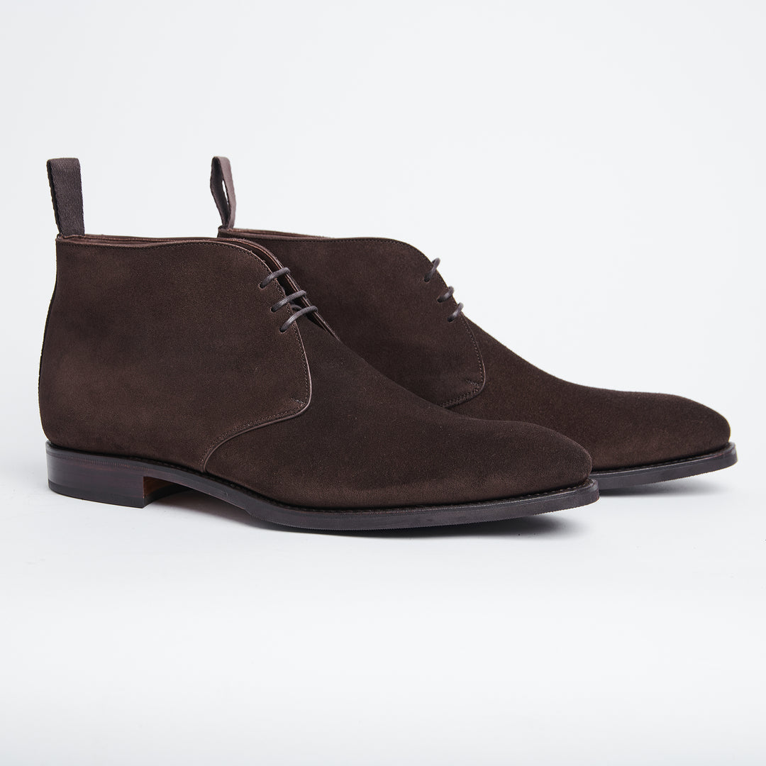 CHUKKA BOOTS BROWN SUEDE | CARMINA