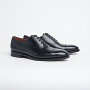 Alexander Cap Toe Oxford in Black Calf