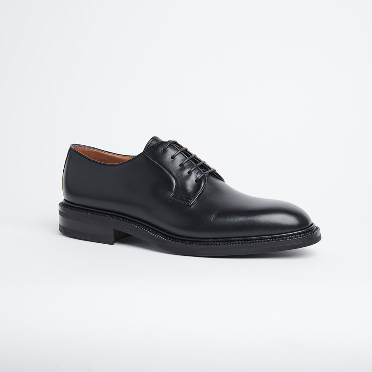 Plain Toe Derby 531 in Black Calf