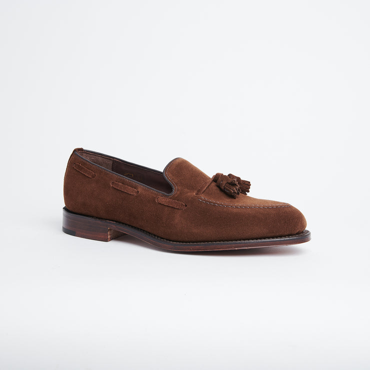 Russell Tassel Loafer in Polo Suede