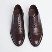 Evans Adelaide Oxford in Hatch Grain Calf