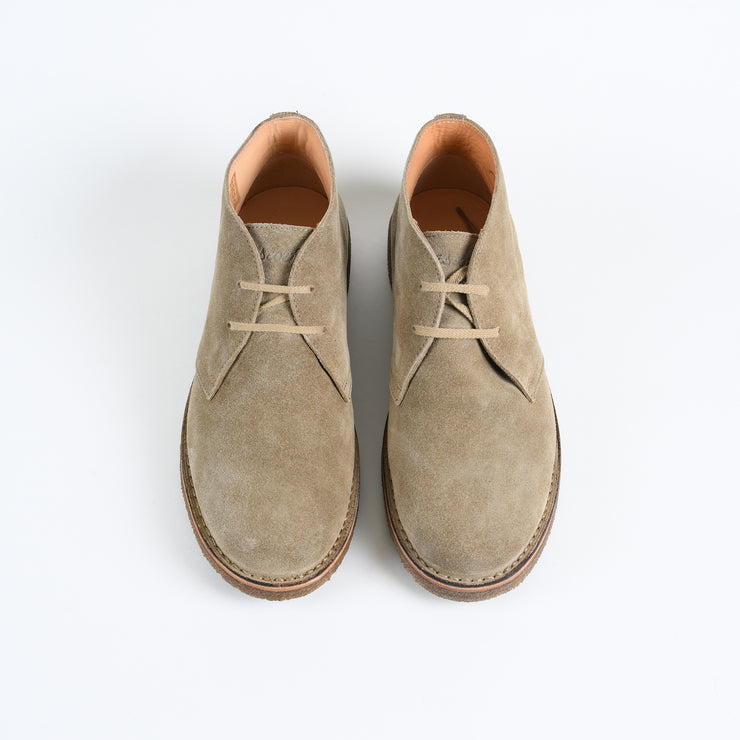 Greenflex Desert Boot in Stone Suede