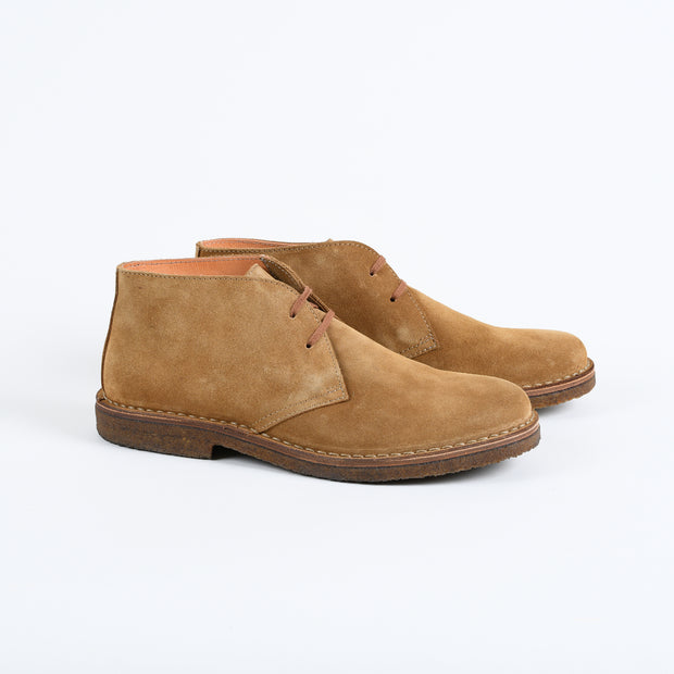 Greenflex Desert Boot in Whisky Suede