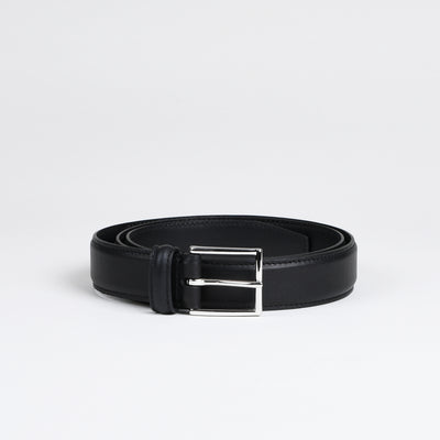 Formal Belt in Soft Black Calf