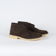 Driftflex Unlined Chukka Boot in Dark Chestnut