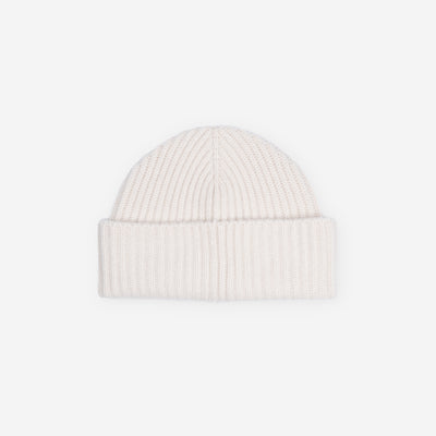 Alex Cashmere Beanie in Natural