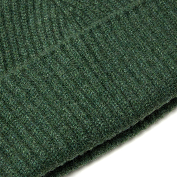 Alex Cashmere Beanie in Green