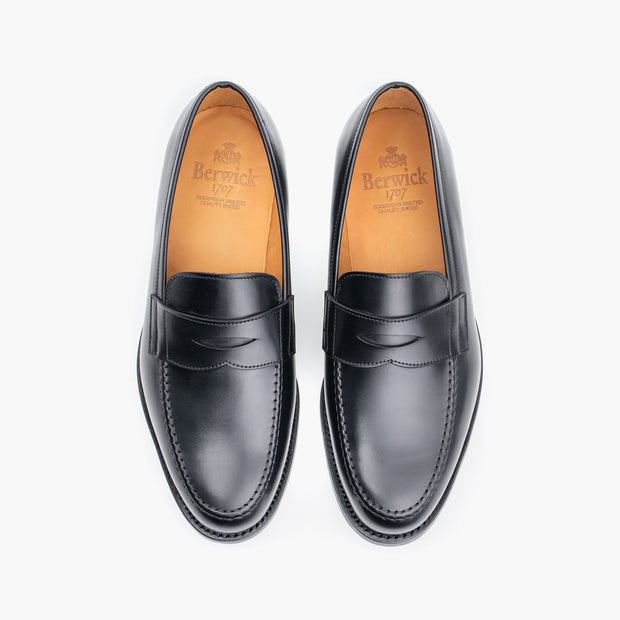 Penny Loafer 5316 in Black Boxcalf