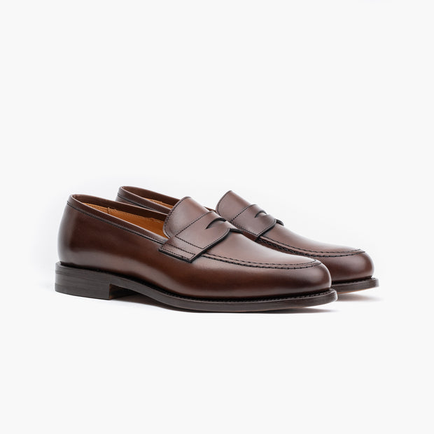 Penny Loafer 5316 in Dark Brown Boxcalf