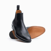 Chelsea Boot in Black Calf