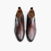 Chelsea Boot in Dark Brown Calf