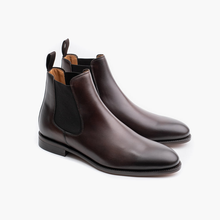 Chelsea Boot in Dark Brown Calf