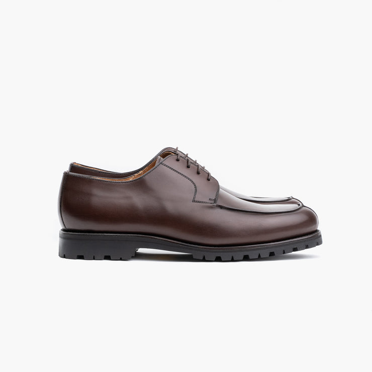 Viennese Derby in Dark Brown Calf