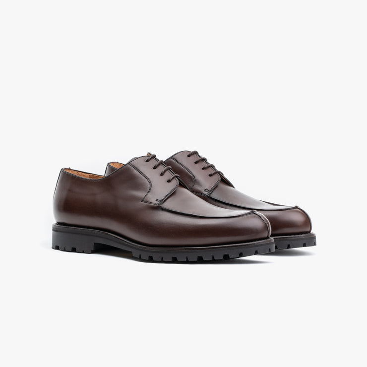 Viennese Derby in Dark Brown Calf