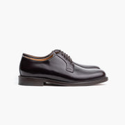 Plain Toe Derby in Dark Brown Rois