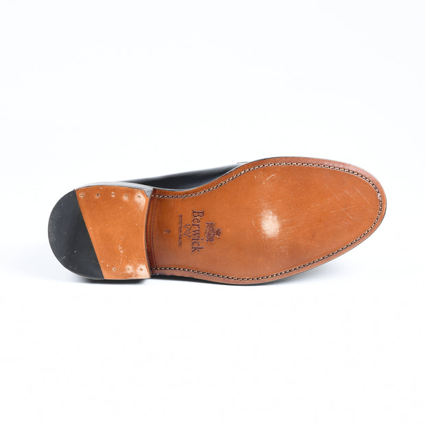 Plain Toe Derby 4406 in Black Polish Binder