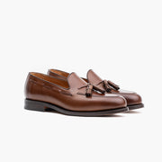 Tassel Loafer in Melize Brown Calf