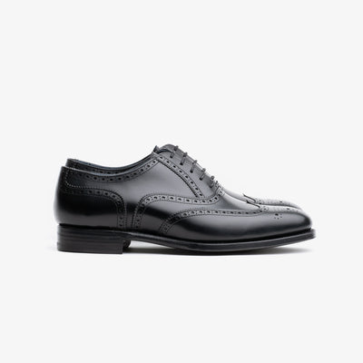 Wingtip Oxford in Black Calf