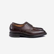 Country Brogue Derby in Dark Brown Grain