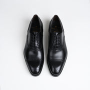 Semi Brogue Oxford 10051 in Black Calf