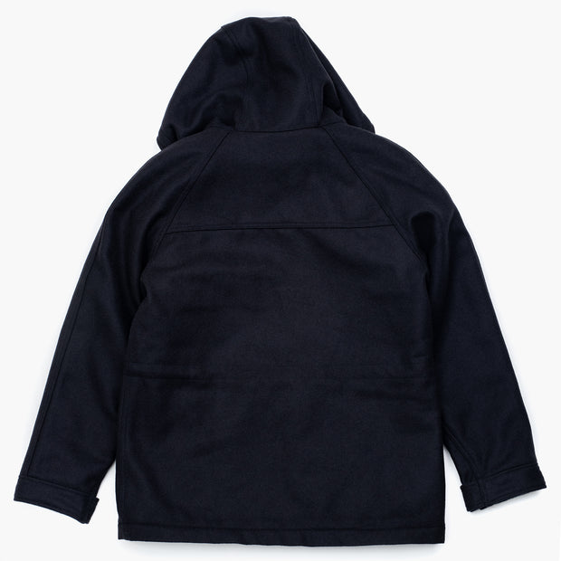 Fisherman Parka in Navy Casentino Wool