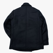 Peacoat in Dark Navy Casentino Wool
