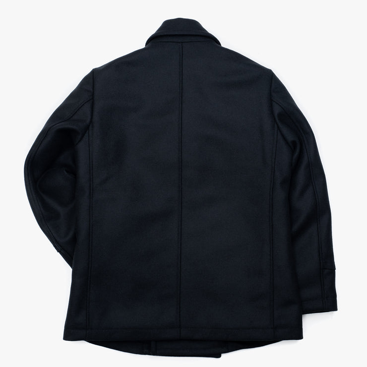 Peacoat in Dark Navy Casentino Wool