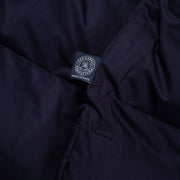 Goose Down Padded Fisherman Parka in Navy