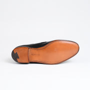 Cavendish Tassel Loafer in Black Calf
