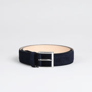 Suede Belt - Navy