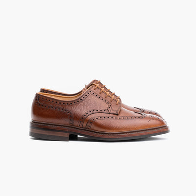 Pembroke Derby in Tan Scotch Grain