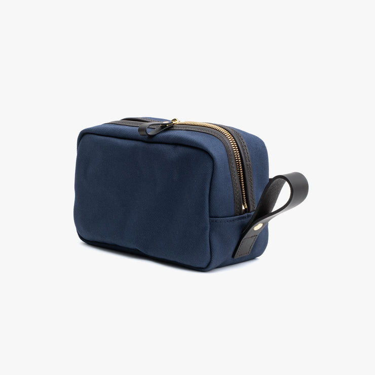 Travel Kit in Navy Cotton Twill