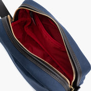 Travel Kit in Navy Cotton Twill