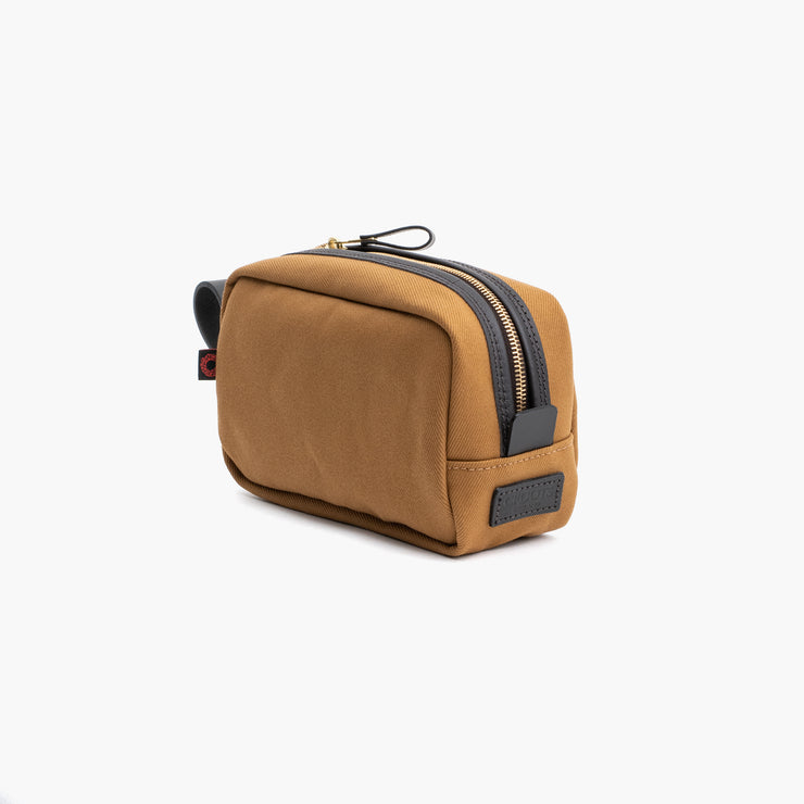 Travel Kit in Tan Cotton Twill