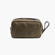 Travel Kit in Vintage Olive Canvas