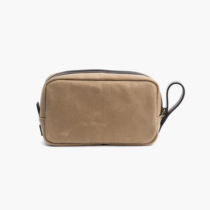 Travel Kit in Vintage Sand Canvas