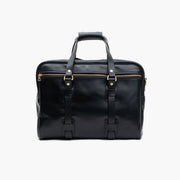 Traveller Bag in Black Vintage Leather