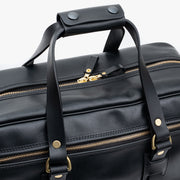 Traveller Bag in Black Vintage Leather